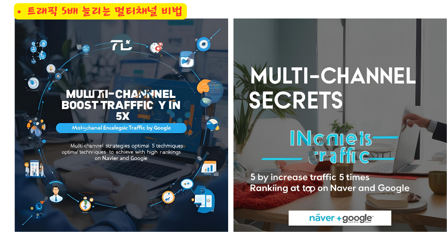 트래픽 5배 늘리는 멀티채널 비법
