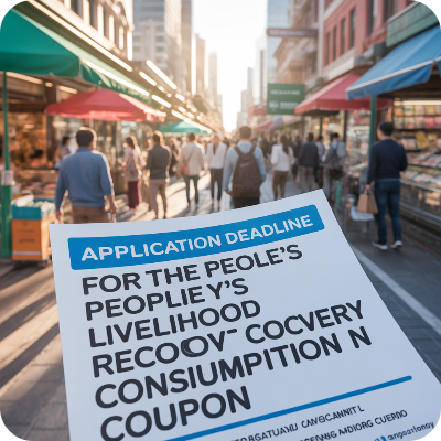  민생회복 소비쿠폰 신청 마감일 - 사용처 이미지 