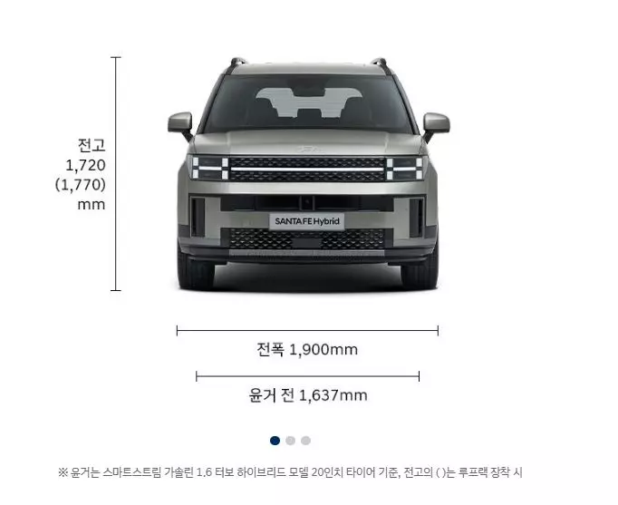 2024 싼타페 mx5 하이브리드 풀체인지