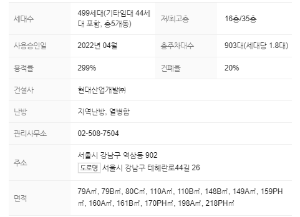 단지정보