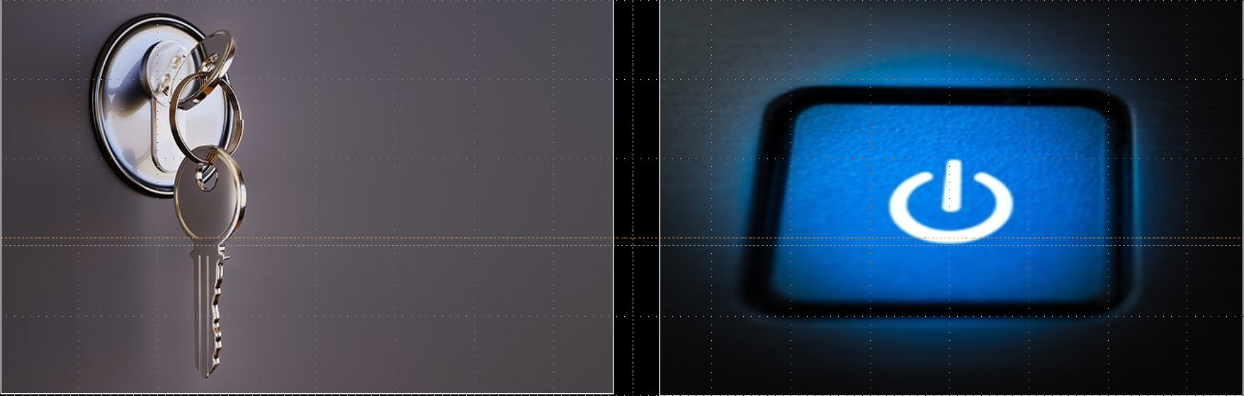 열쇠 방치 금지, 퇴근 시 PC OFF