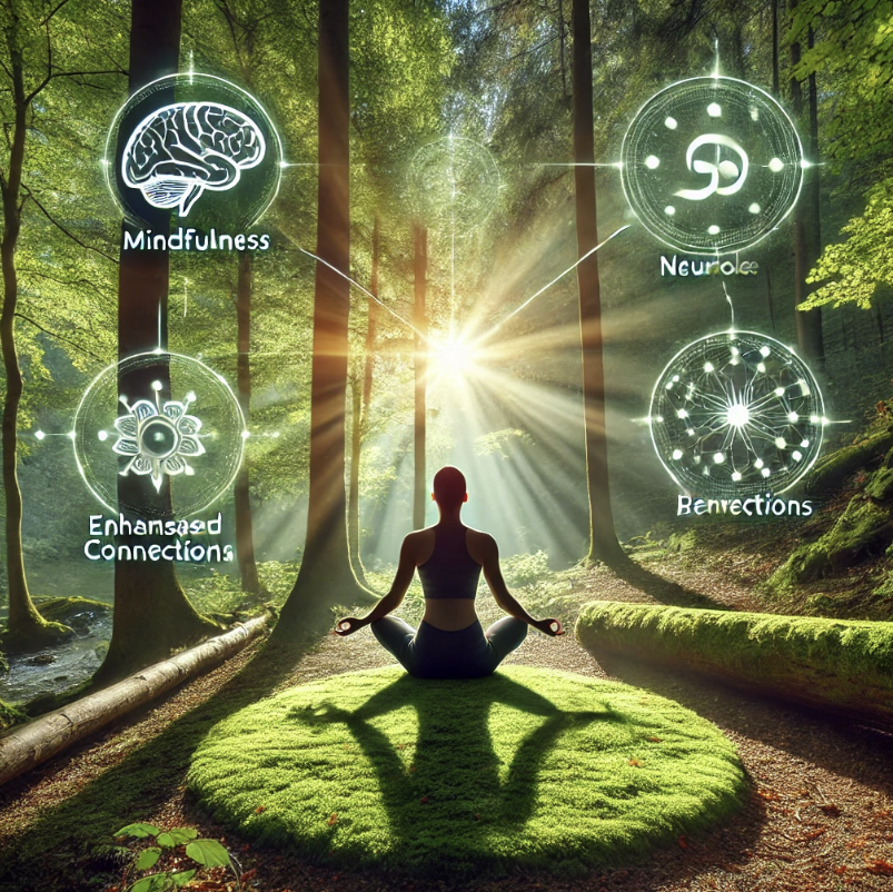 자연 속에서 요가