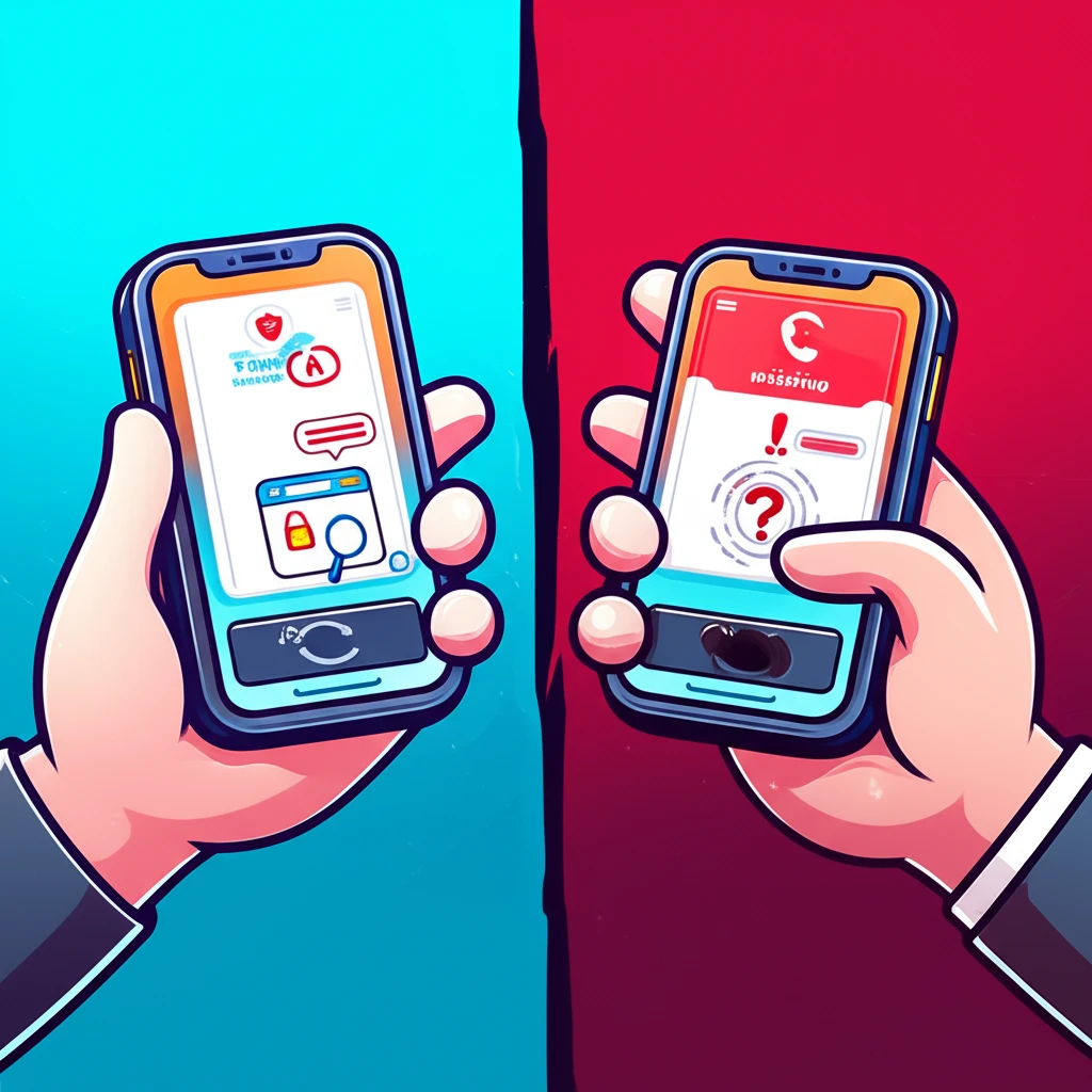 주소 오류 문자 속 악성 URL 구별..