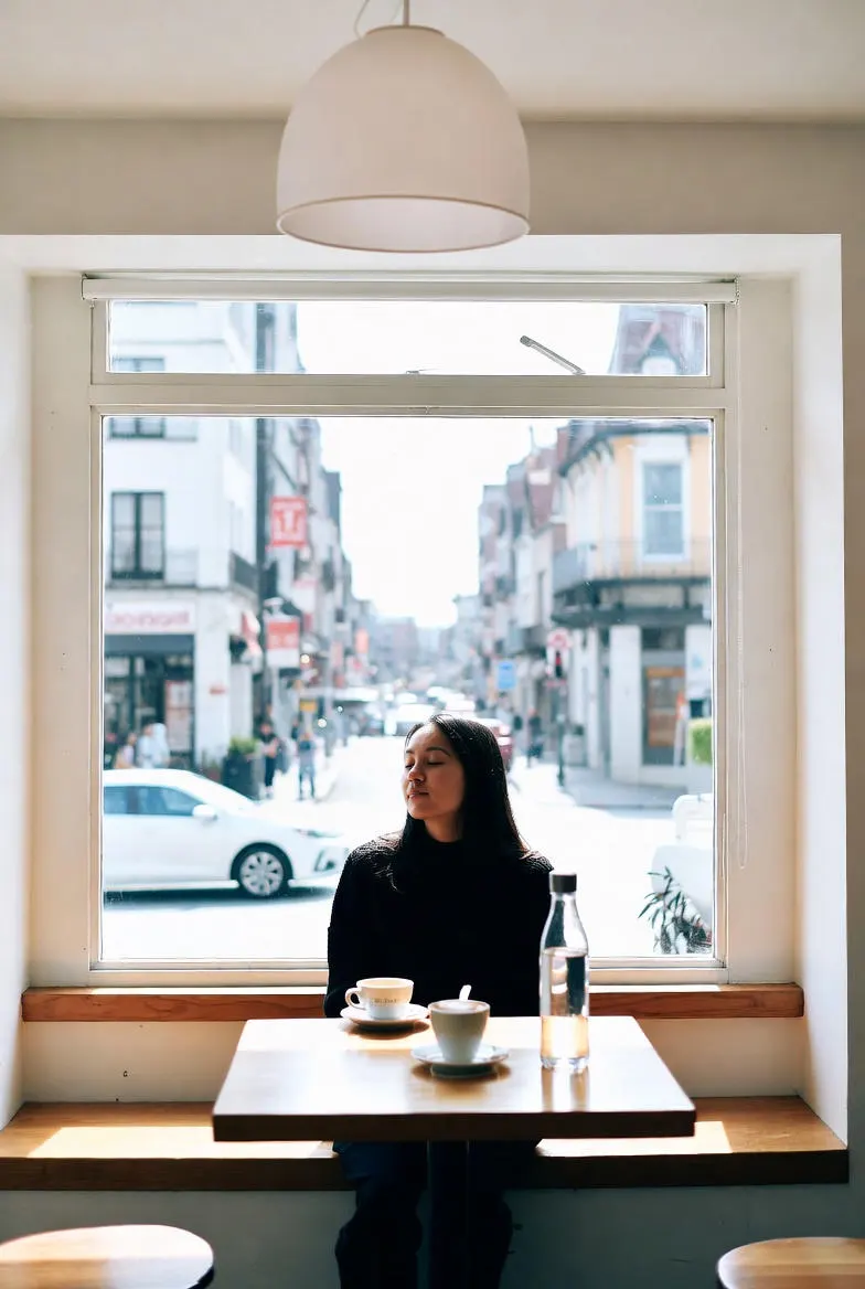 2026년 말띠의 건강운 한낮의 도시 카페