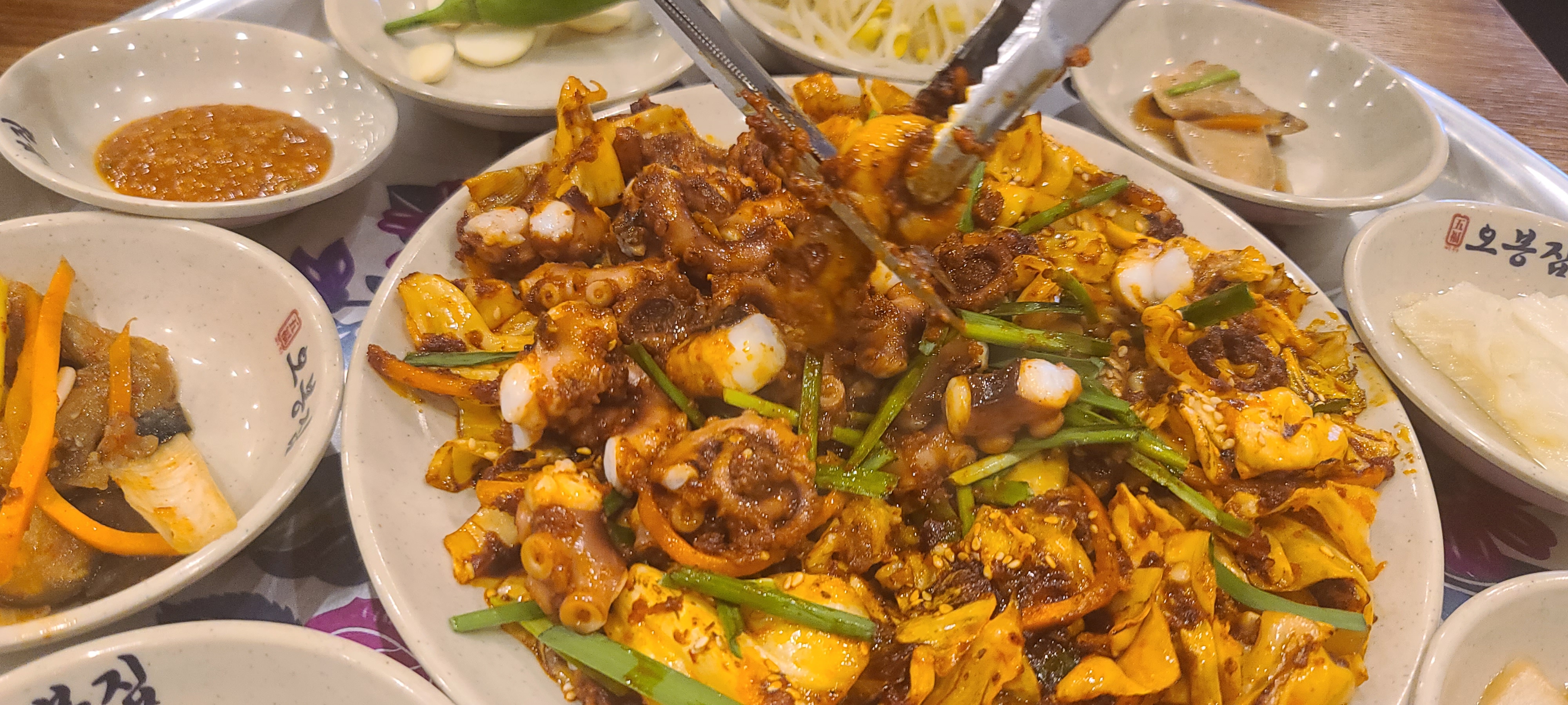 오봉집 성남맛집 신구대맛집 금광동맛집 낙지볶음 면역력증가 낙지오봉스페셜 직화낙지 오봉보쌈 쟁반막국수 매콤한 고소한 즐거운식사