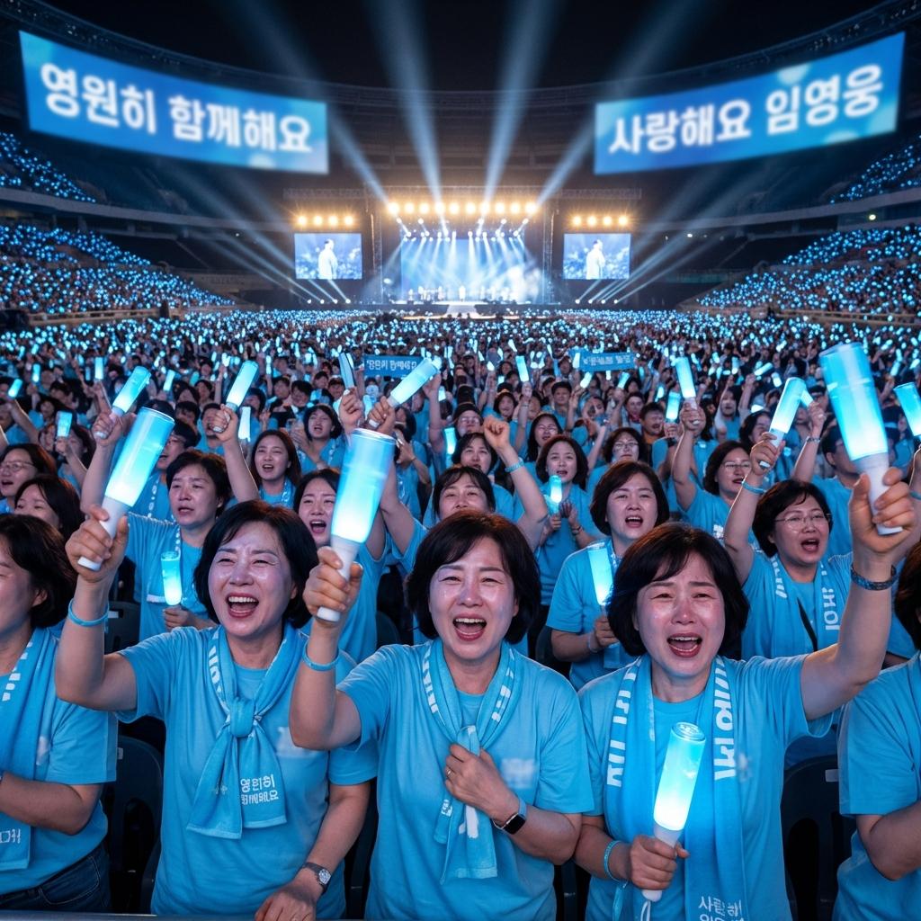 임영웅 콘서트 현장 분위기 4050 팬덤 후기