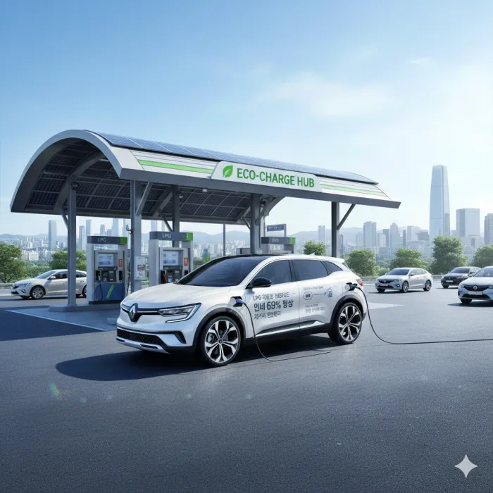 가솔린 하이브리드와 비교