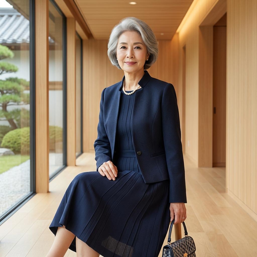 60대 여성 빅사이즈 하객룩, 자신감 있게!