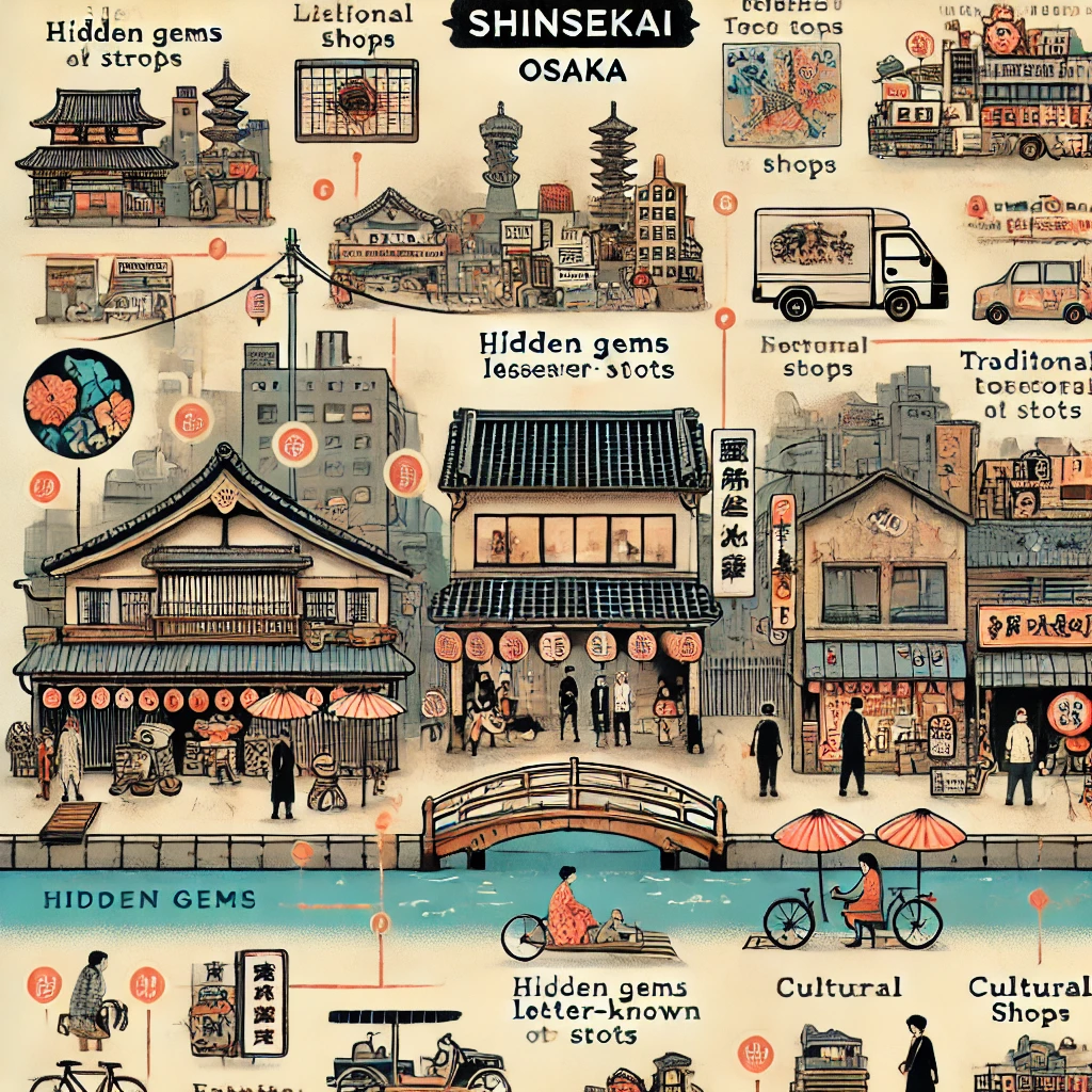 신세카이에서 놓치면 아쉬운 숨은 명소