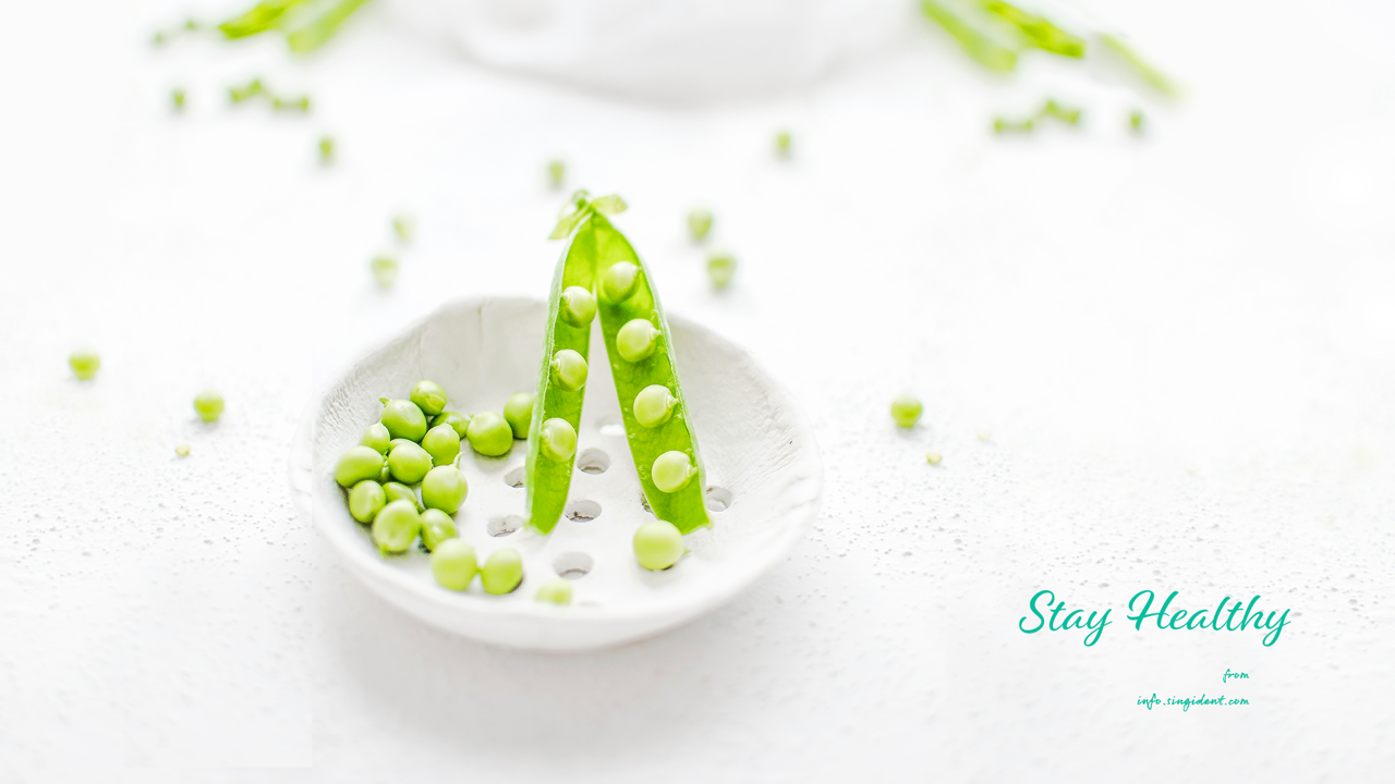 08 완두콩 C - Stay Healthy 초록색배경화면