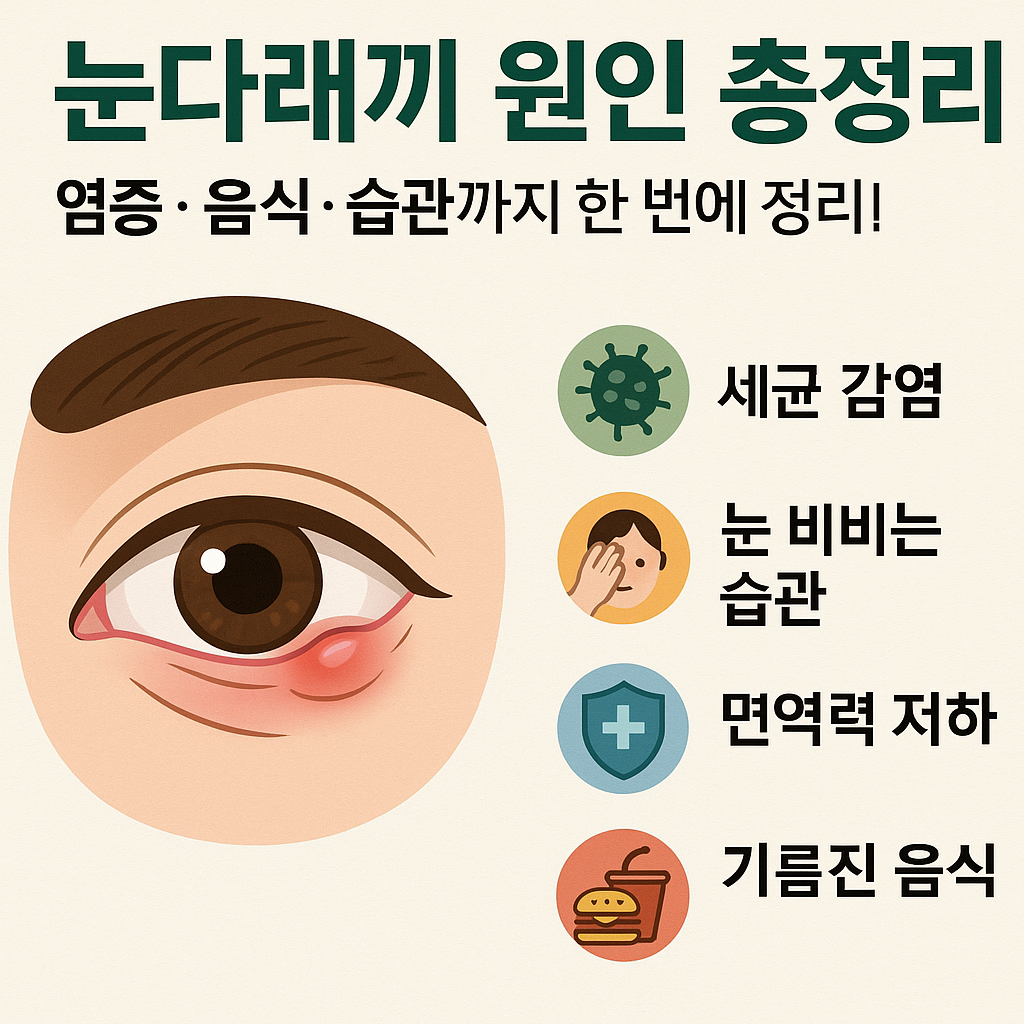 눈다래끼원인-염증-음식-겉다래끼-속다래끼-눈다래끼초기증상