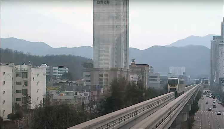 가지부상열차모습