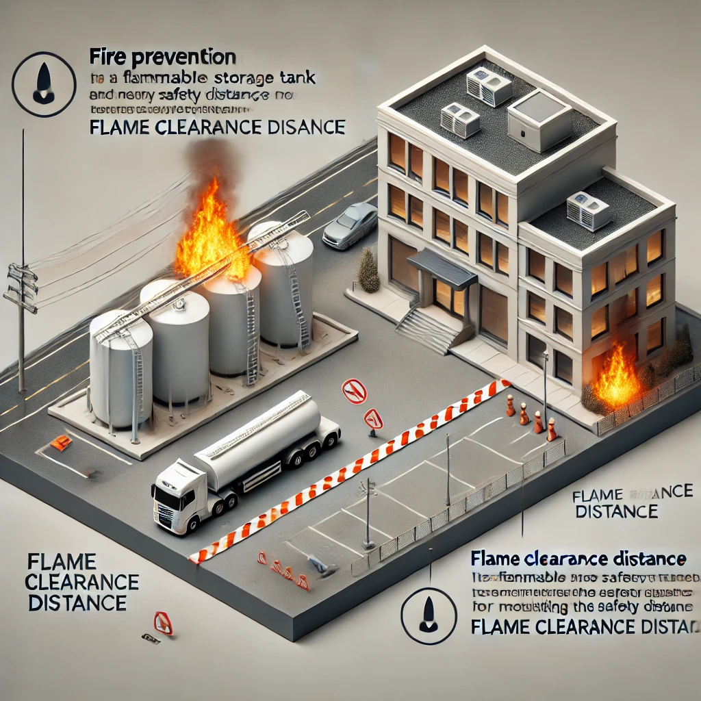 소염거리 화재확산 예방