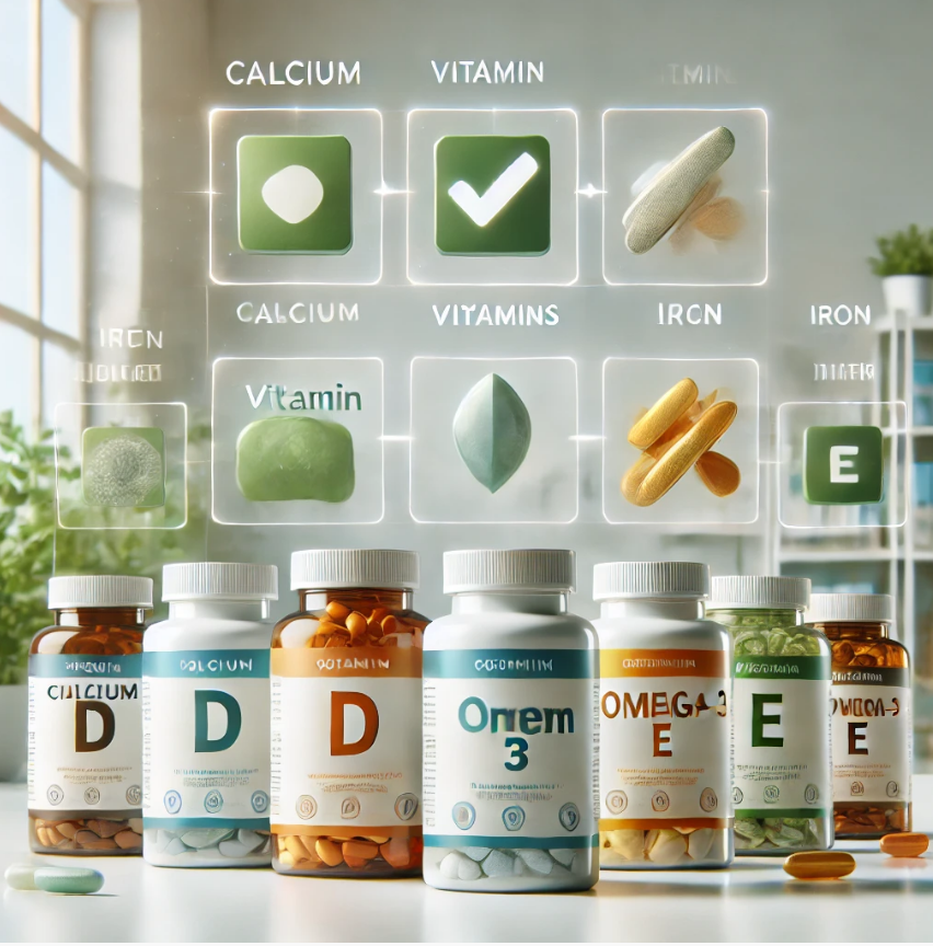 같이 먹으면 좋은 영양제 조합! 비타민과 오메가3 등