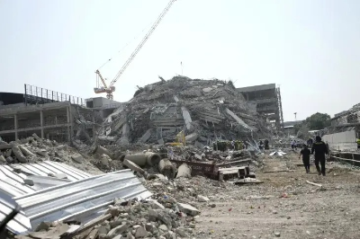 미얀마 지진, 방콕까지 덮쳤다&hellip;43명 매몰&middot;중국&middot;베트남도 진동 감지