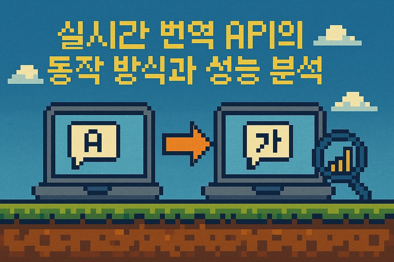 실시간 번역 API의 동작 방식과 성능 분석 관련 이미지