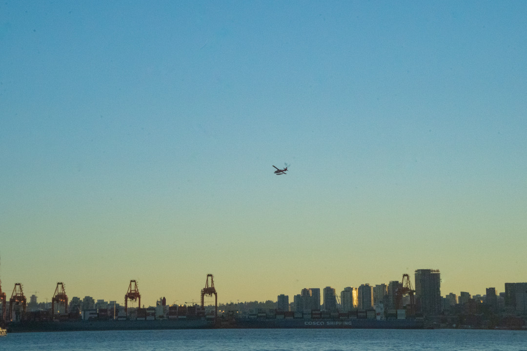 밴쿠버 경비행기