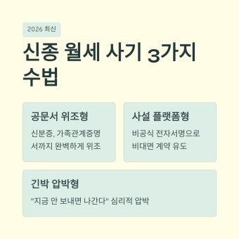 월세 사기 FAQ&ldquo;당하고 나서 가장 많이 묻는 질문들&rdquo;