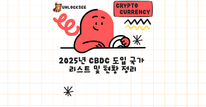 2025년 CBDC 도입 국가 리스트 및 현황 정리