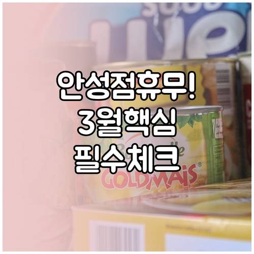 2026년 3월 이마트 안성점 의무 ..