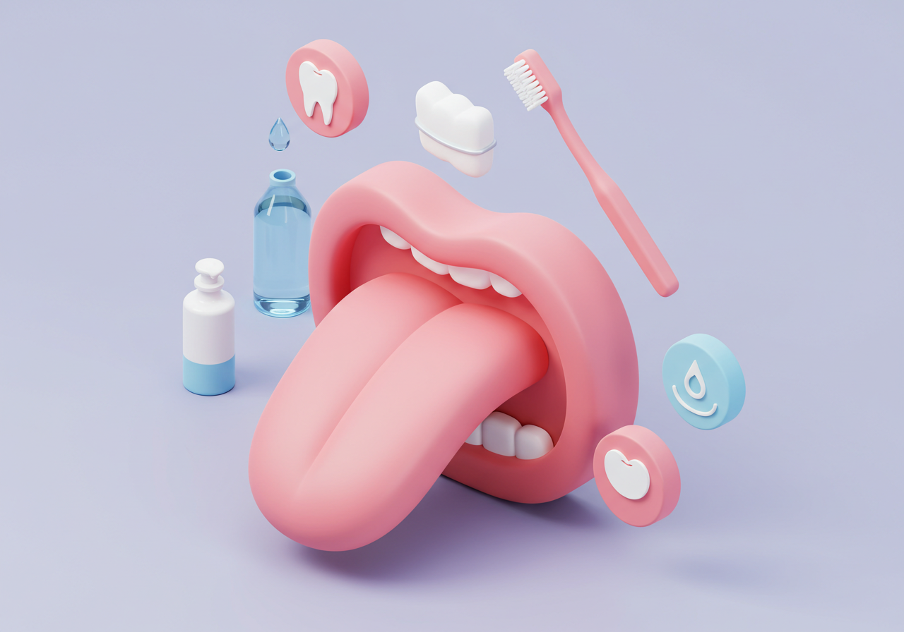 혀에서 쓴물 짠물이 느껴진다면?