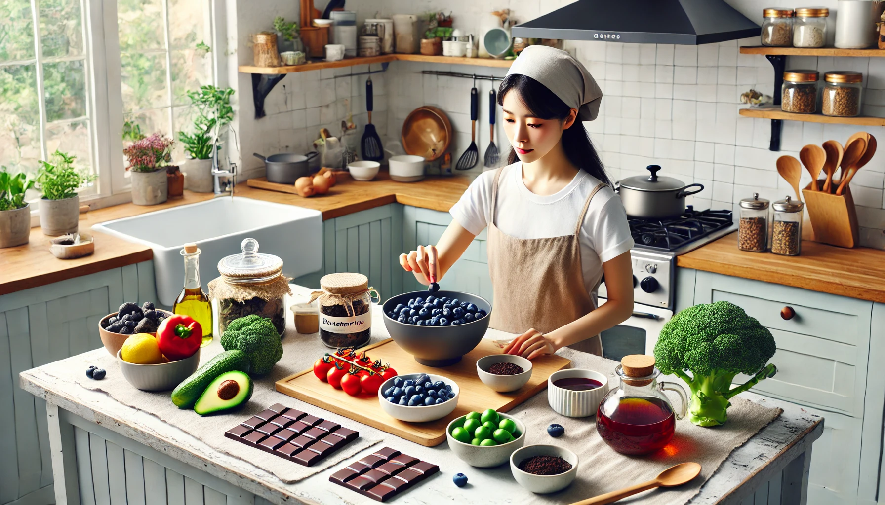 항산화 성분 높은 식품