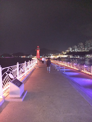 하멜등대 진입로 사진