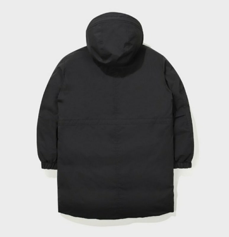 k2 남성 롱패딩 블랙