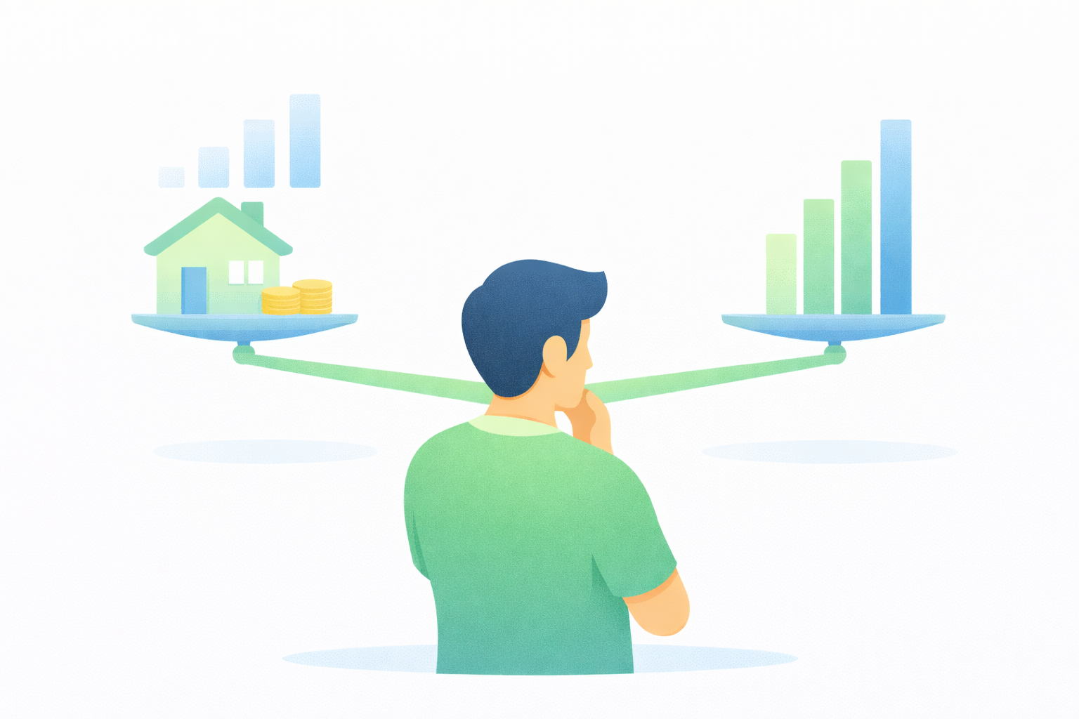 주택담보대출 한도에 영향을 주는 DSR과 LTV 기준 비교 이미지