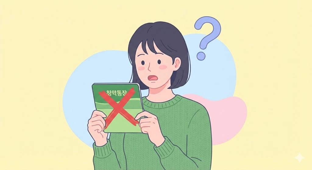 청약통장 매달 10만 원 넣었는데 공제 '0원' 무주택 세대주 조건의 무서운 함정