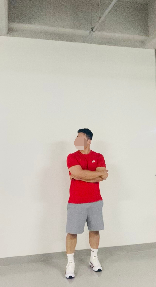 데일리룩(오뭘입)나이키 반팔 레드, 무탠다드 스웨트쇼츠 그레이, 나이키 크루삭스, 나이키에어맥스 97 화이트레드, 빈티지패션, 데일리룩, 남자데일리코디, 남자데일리패션, ootd
