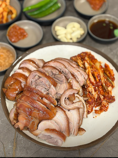 가마솥족발 한상