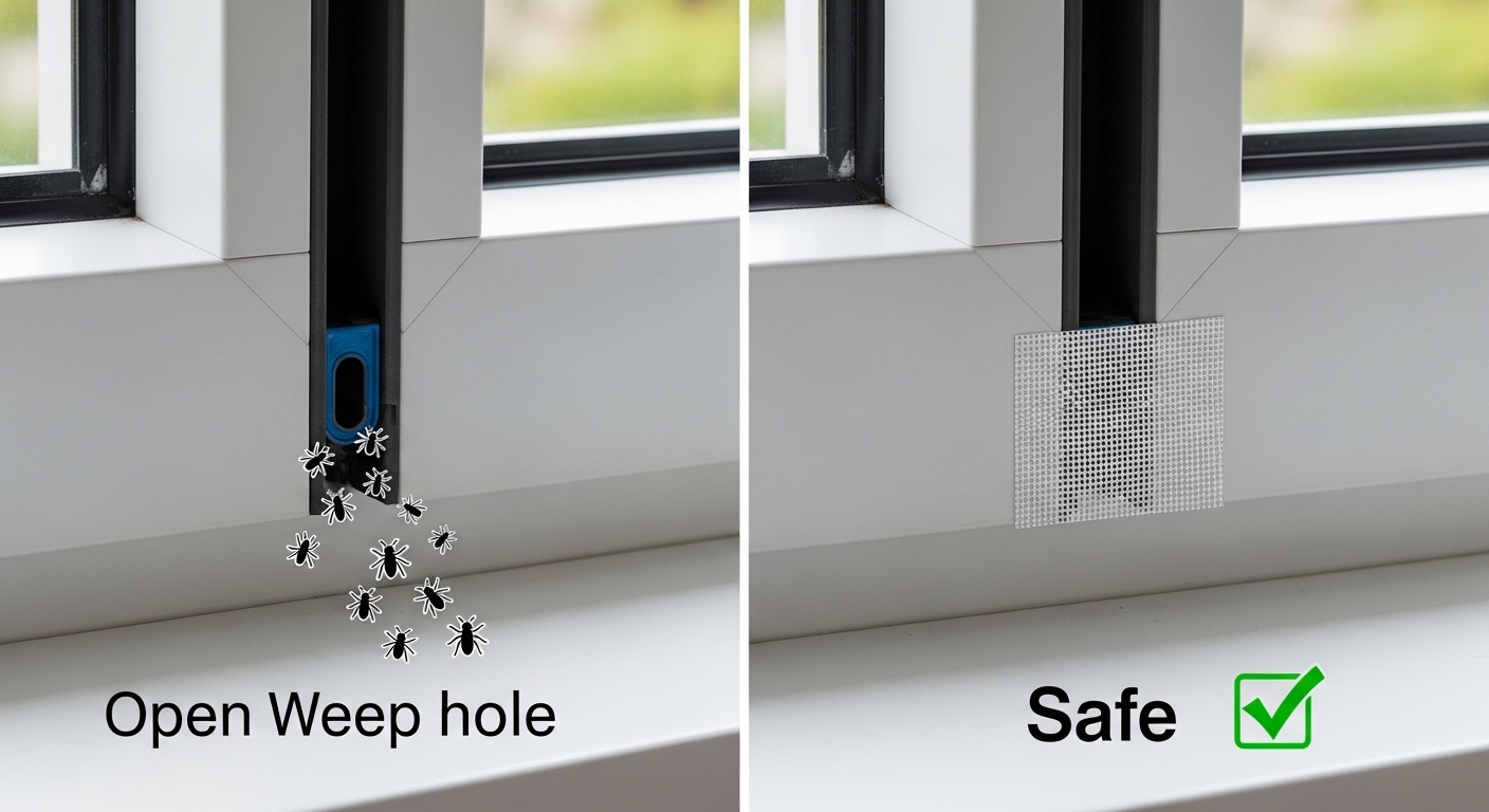 창문형에어컨틈새막이시공결로현상