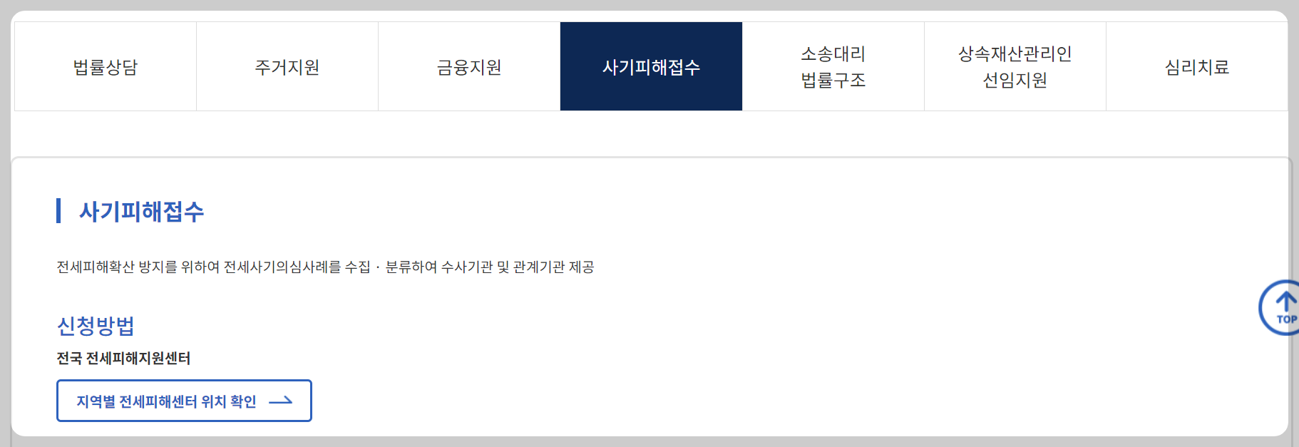 전세사기 피해자 지원
