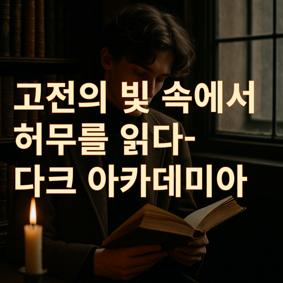 다크 아카데미아란 무엇인가? 고전, 죽음, 지성의 로망