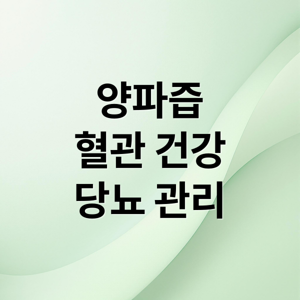 양파즙 혈관건강
