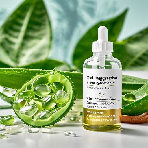 세포 재생: 비타민 A, 콜라겐, 알로에 베라 활용법
