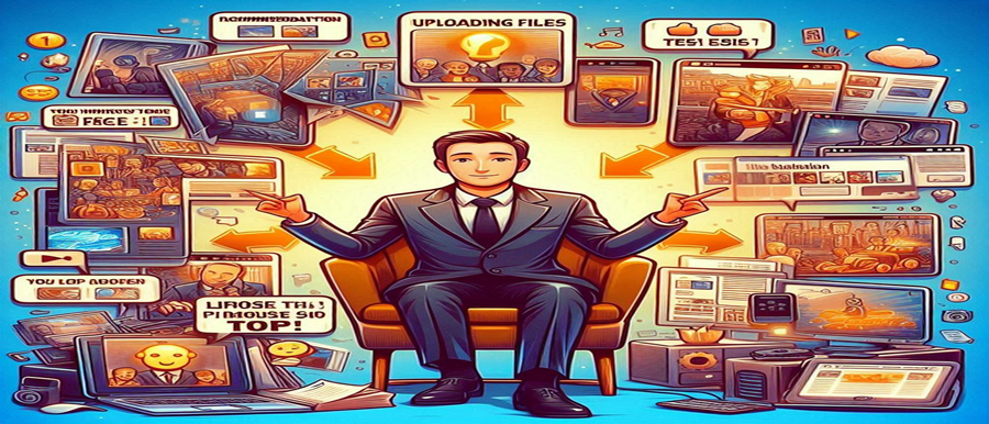 웹하드 파일업로드 사진