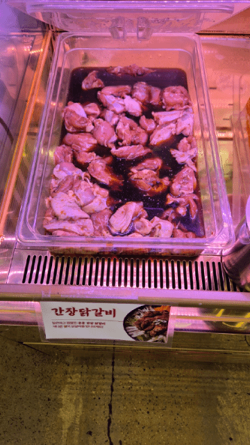 관저동 춘천집 무제한 고기 종류별 사진