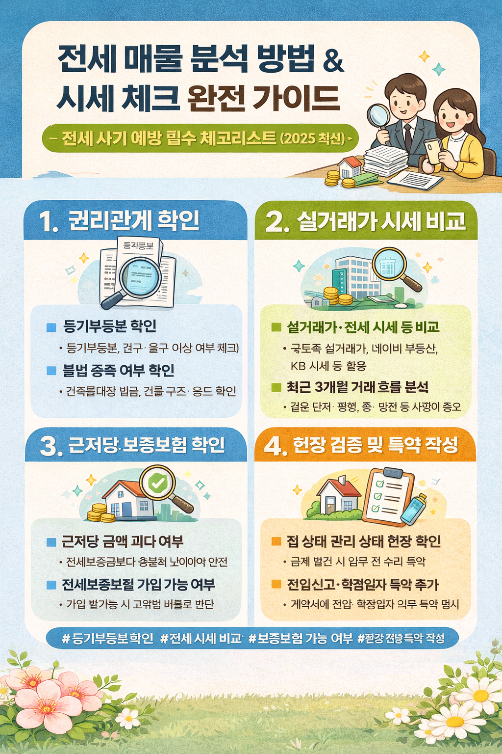 전세 매물 분석 방법 & 시세 체크 완전 가이드