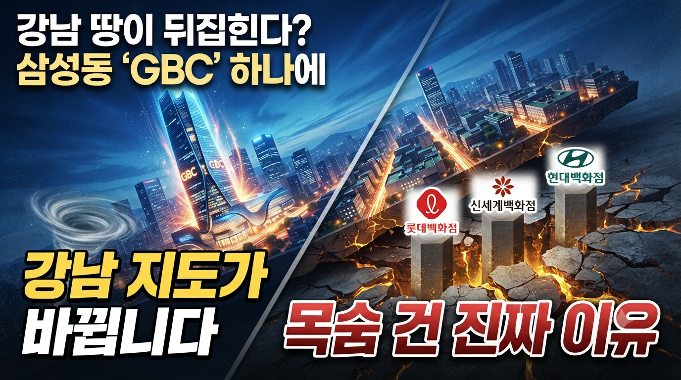 강남 땅이 뒤집힌다?