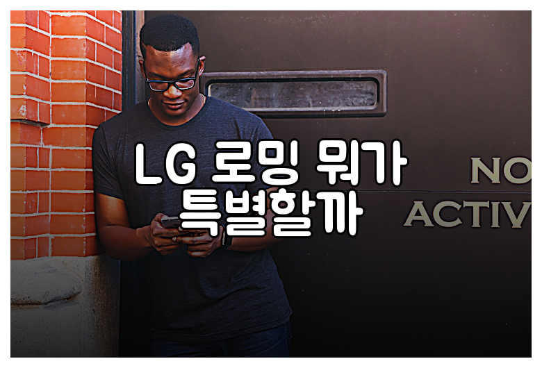 LG 로밍 뭐가 특별할까