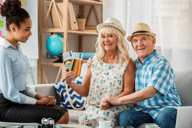 노인을 위한 정기예금과 적금