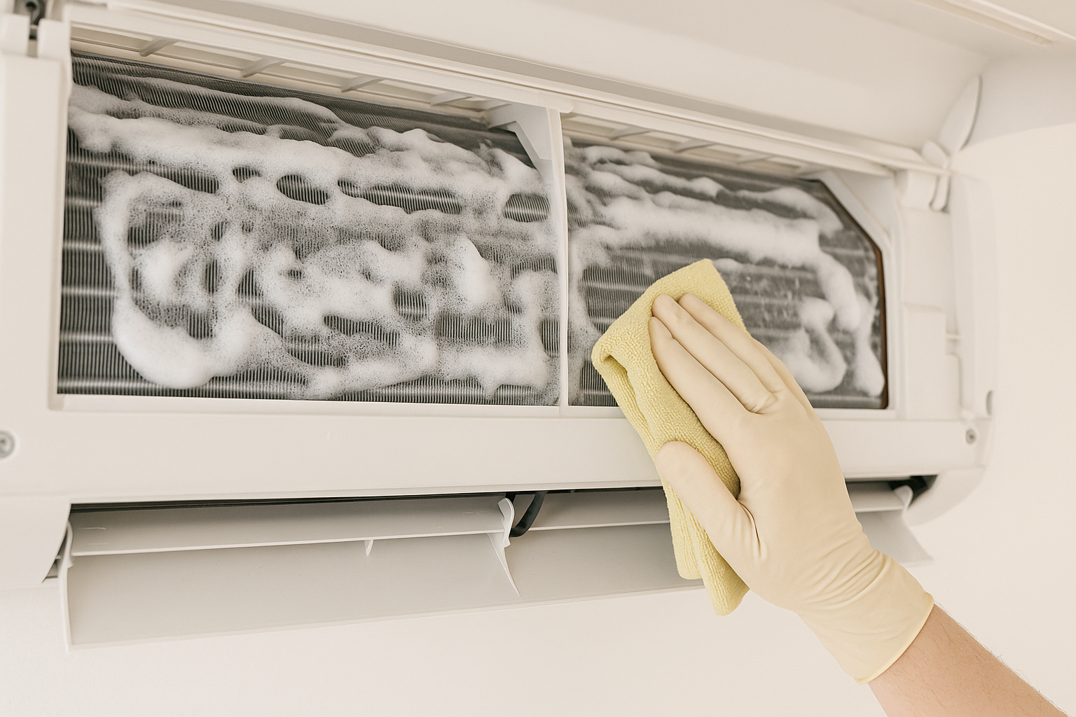 벽걸이에어컨 셀프청소