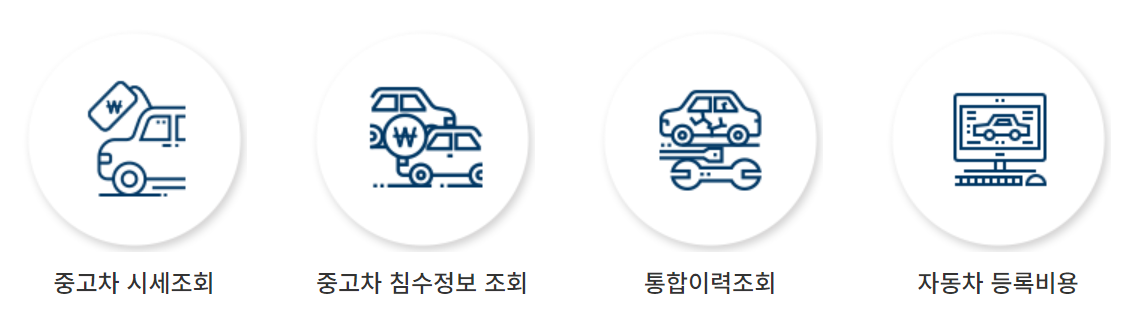 자동차365 중고차 침수차 조회