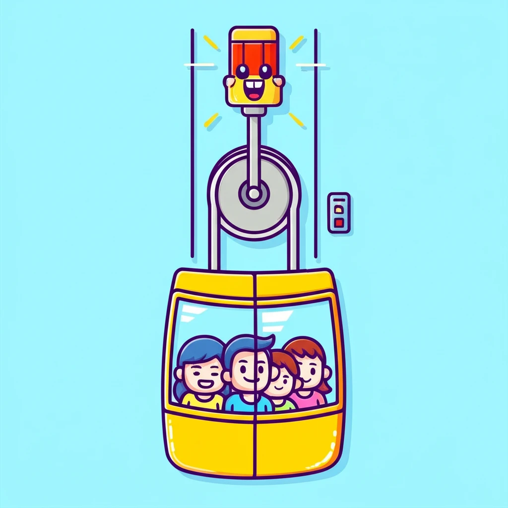 고효율 수직 이동을 위한 엘리베이터 ..