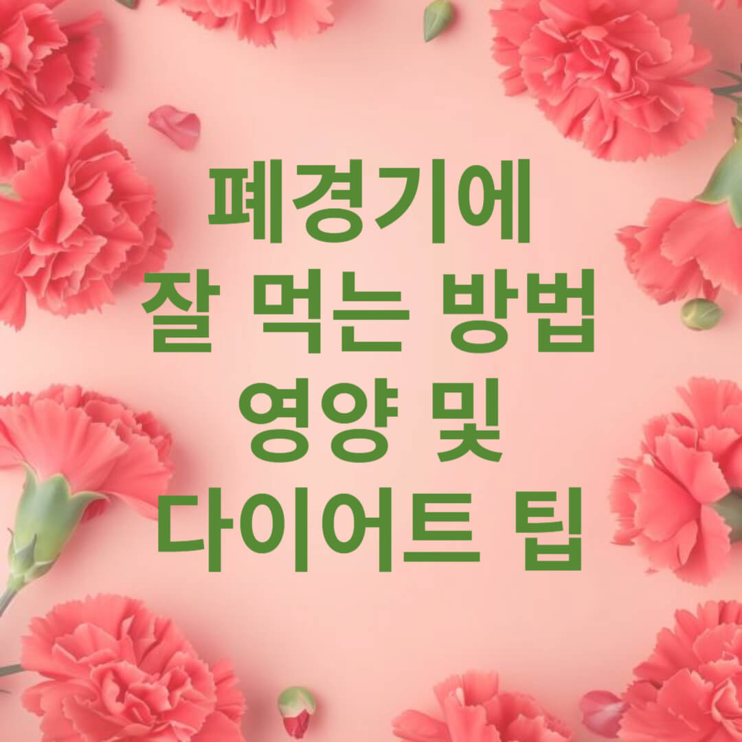 폐경기에 잘먹는 방법