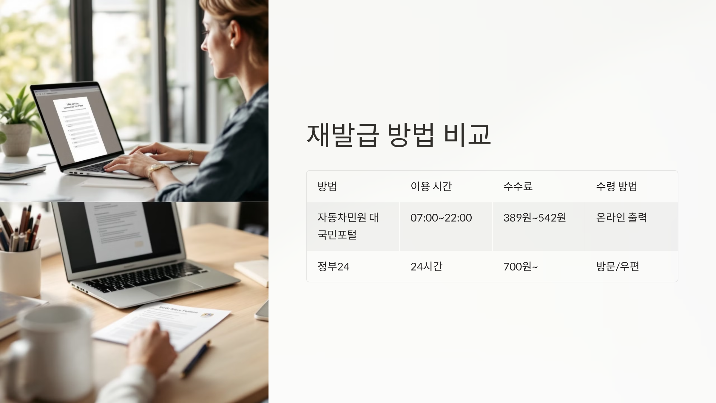 자동차등록증 재발급 인터넷발급