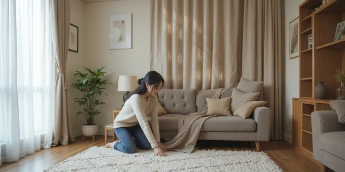 조용한 집을 만들기 위한 인테리어 모습