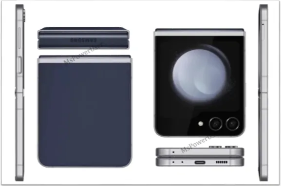 갤럭시Z플립5 레트로 에디션 (사진=MS파워유저)